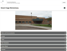 Tablet Screenshot of dse.district70.org